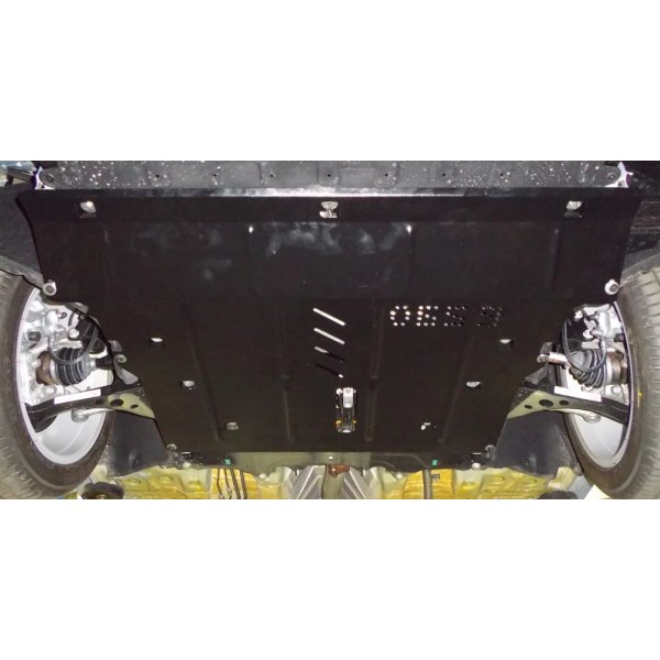 Захист двигуна, КПП, радіатора до авто Opel Astra K 2015-2021 V-1,6CDTI; 1,4i ( TM Kolchuga ) WhiteCover