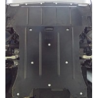 Захист двигуна і радіатора до авто BMW X3 F25 xDrive 2010-2017 2.0i; 3.0i; 2,0D ( TM Kolchuga ) WhiteCover