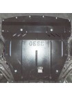 Захист двигуна, КПП, радіатора до авто Nissan Qashqai J11 2016- V-1,2і АКПП/російська збірка ( TM Kolchuga ) WhiteCover
