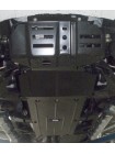Защита двигателя , КПП, радиатора, раздат. коробки, редуктор для авто Great Wall Wingle6 2014- V-2,0D (МКПП) ( TM Kolchuga ) ZiPoFlex