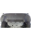 Захист двигуна, КПП, радіатора до авто Kia Optima 2015- V-всі окрім 2,0 turbo USA ( TM Kolchuga ) WhiteCover