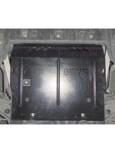 Захист двигуна, КПП, радіатора до авто Citroen Grand С4 Picasso 2013- V-1,6 HDI;2,0 HDI МКПП ( TM Kolchuga ) WhiteCover