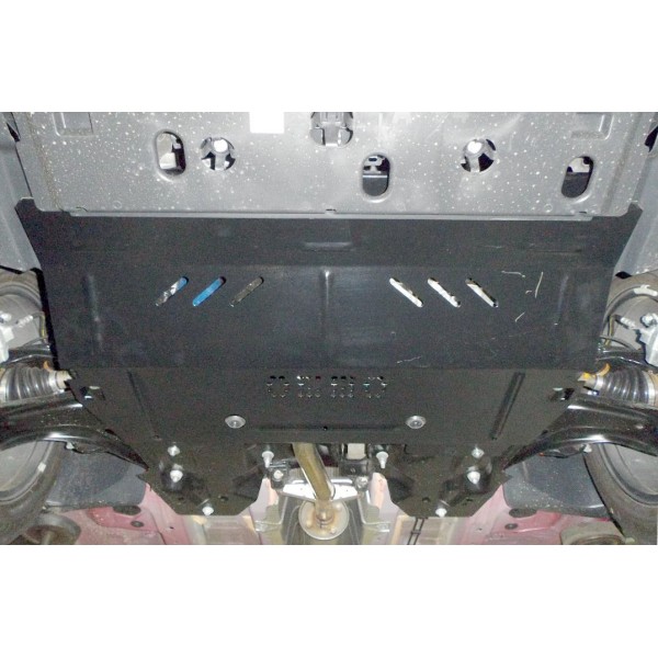 Захист двигуна, КПП до авто Peugeot 2008 2013-2019 V-1,2i робот ( TM Kolchuga ) WhiteCover