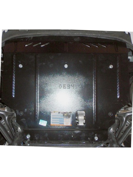 Захист двигуна, КПП, радіатора до авто Ford Fiesta ST EcoBoost 2013- V-1,6і МКПП/окрім USA ( TM Kolchuga ) WhiteCover