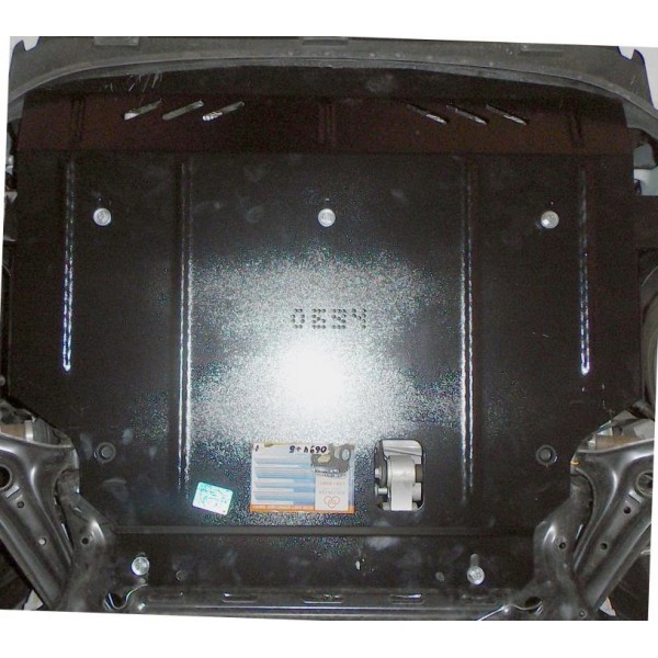 Захист двигуна, КПП, радіатора до авто Ford Fiesta ST EcoBoost 2013- V-1,6i (МКПП, крім USA) (TM Kolchuga) ZiPoFlex