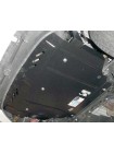 Захист двигуна, КПП, радіатора до авто Ford Fiesta ST EcoBoost 2013-V-1,6i (МКПП, крім USA) (TM Kolchuga) Стандарт