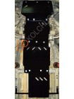 Захист двигуна, КПП, РКПП, радіатора до авто Dodge Ram 1500 2006-2009 V-5.7HEMI, SLT, АКПП/4x4/сталь 3мм ( TM Kolchuga ) WhiteCover