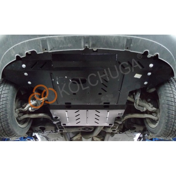 Захист двигуна, КПП, радіатора до авто Audi A4 B6  2000-2004 V-все ( TM Kolchuga ) Стандарт