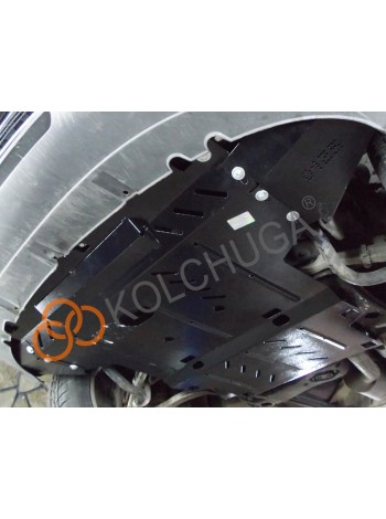 Захист двигуна, КПП, радіатора до авто Audi A4 B6  2000-2004 V-все ( TM Kolchuga ) Стандарт