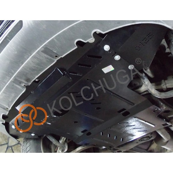 Захист двигуна, КПП, радіатора для авто Seat Exeo 2008-2013 V-всі ( TM Kolchuga ) ZiPoFlex