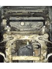 Защита двигателя, КПП, радиатора для авто Volkswagen Phaeton 2002-2016 V-3,2i; 3,0TDI АКПП ( TM Kolchuga ) WhiteCover