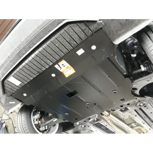 Захист двигуна, КПП, радіатора до авто Fiat Tipo 2016- V-1,4i; МКПП ( TM Kolchuga ) ALuOX