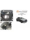 Защита двигателя, КПП, радиатора для авто Fiat Tipo 2016- V-1,4i; МКПП ( TM Kolchuga ) ALuOX