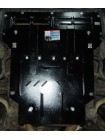 Защита двигателя, КПП, радиатора для авто Volkswagen Phaeton 2002-2016 V-6,0i W12 АКПП ( TM Kolchuga ) WhiteCover
