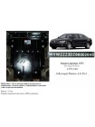 Захист двигуна, КПП, радіатора до авто Honda HR-V 2015-2021 V-всі тільки повний привід/встановлюється на EU/USA ( TM Kolchuga ) ALuOX