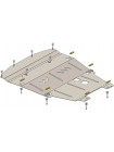 Захист двигуна, КПП для авто Renault Espace 2002-2014 V-всі ( TM Kolchuga ) Standart