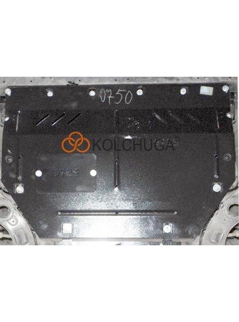 Захист двигуна, КПП до авто Mazda 2(DJ) 2015- V-1,5і; АКПП ( TM Kolchuga ) WhiteCover