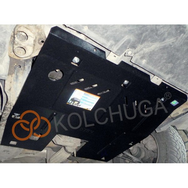 Захист двигуна, КПП для авто Peugeot 807 2002-2010 V-2,0 HDI ( TM Kolchuga ) ZiPoFlex