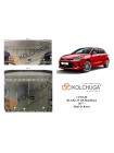 Захист двигуна, КПП, радіатора до авто Kia Rio 4 2017- V-1,4і збірка Корея ( TM Kolchuga ) WhiteCover