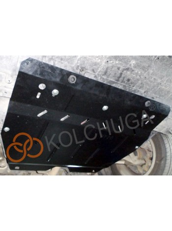 Захист двигуна, КПП до авто Geely Emgrand GT (GC9) 2015- V-всі АКПП ( TM Kolchuga ) WhiteCover