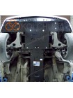 Захист КПП до авто Mercedes-Benz W210 1995-2001 V-2,0; 2,0D; 2,2D; /окрім 4 Matik/ АКПП ( TM Kolchuga ) WhiteCover