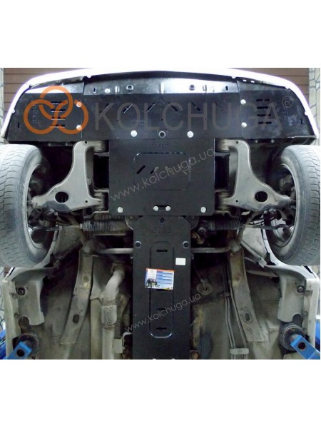 Захист захист КПП до авто Mercedes-Benz W 210 1995-2001 V-2,0; 2,0D; 2,2D; (крім 4 Matik, АКПП) (TM Kolchuga) ZiPoFlex