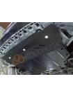 Захист двигуна, КПП, радіатора до авто Audi A3 2012-2020 V-1,8 TFSI; 2,0 TFSI; 1,6 TDI; 2,0 TDI; (збірка USA, EU) (TM Kolchuga) ZiPoFlex