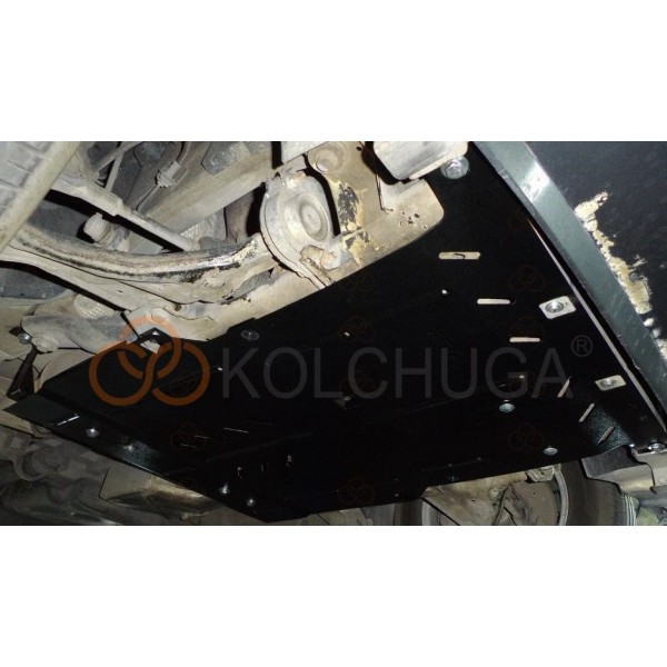 Захист двигуна, КПП до авто Mercedes-Benz Vito D W447 2014-2019 V-2,2 СDI до 03.2019 р АКПП/задній привід ( TM Kolchuga ) WhiteCover