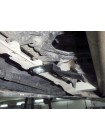 Захист двигуна до авто Tesla Model S 2012-2016 85квт задній привід/4х4 ( TM Kolchuga ) WhiteCover