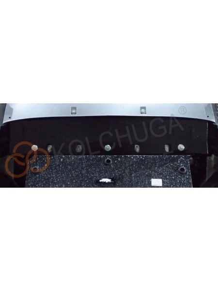 Захист радіатора до авто Audi Q7 2009-2015 всі ( TM Kolchuga ) WhiteCover