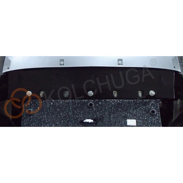 Захист радіатора до авто Audi Q7 2009-2015 V-всі (TM Kolchuga) ZiPoFlex