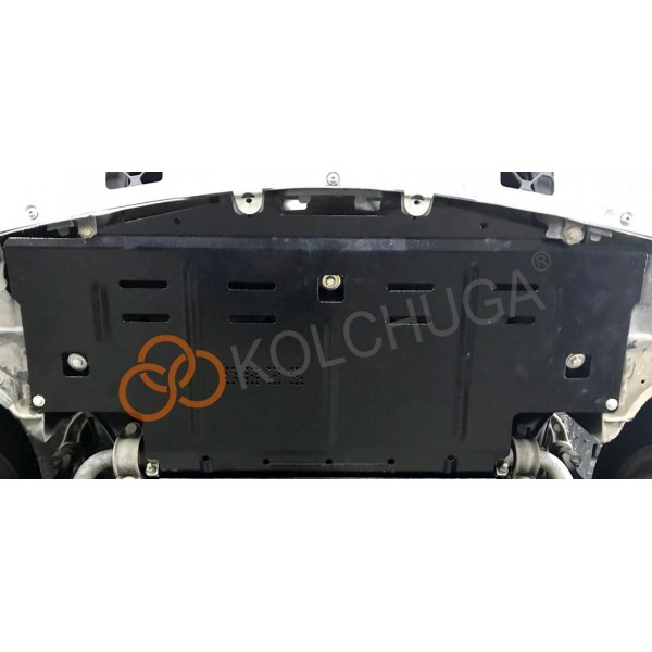 Захист радіатора до автомобіля Mercedes-Benz GL 450 (X164) 2006-2012 V-4,6i; 5,5i; (АКПП, 4х4, складання USA) ( TM Kolchuga ) ZiPoFlex