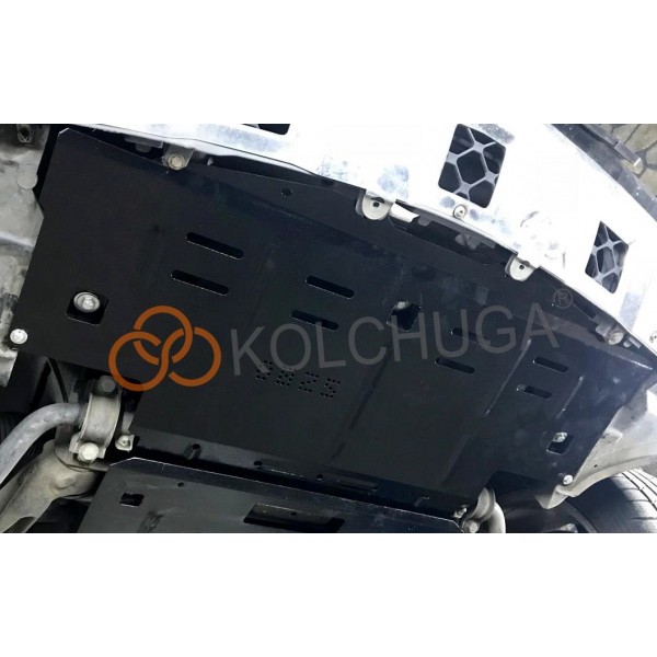 Захист радіатора до авто Mercedes-Benz GL 450 X164 2006-2012 V-4,6і; 5,5і АКПП/4х4/та збірка USA ( TM Kolchuga ) WhiteCover