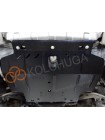 Захист двигуна, КПП, радіатораа до автомобіля Nissan X-Trail T30 2001-2007 V-всі Стандарт ( TM Kolchuga )