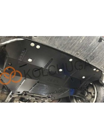 Защита двигателя, КПП, радиатора для авто Mini Cooper Countryman (R60) 2011-2016 V-1,6; 2,0D; (АКПП, 4x4) ( TM Kolchuga ) ZiPoFlex