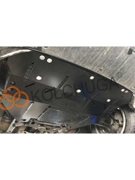 Захист двигуна, КПП, радіатора до авто Mini Cooper Countryman (R60) 2011-2016 V-1,6; 2,0D; (АКПП, 4x4) (TM Kolchuga) ZiPoFlex