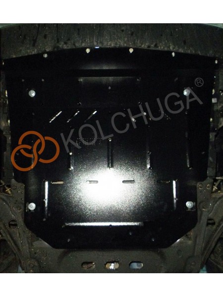 Захист двигуна, КПП, радіатора до авто Nissan Qashqai J11 2017-2021 V-всі ( TM Kolchuga ) WhiteCover