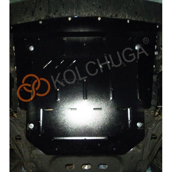 Захист двигуна та КПП та радіатора до авто Nissan Qashqai J11 2017-2021 V-всі ( TM Kolchuga ) ZiPoFlex
