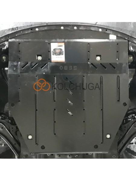 Захист двигуна, КПП, радіатора до авто Renault Koleos 2017- V-всі ( TM Kolchuga ) WhiteCover