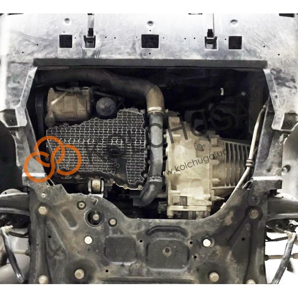 Захист двигуна, КПП до авто Fiat Scudo 2022- V-2,0 HDI ( TM Kolchuga ) ALuOX