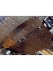 Захист двигуна, КПП до авто Ford Fiesta VIIІ EcoBoost 2017- V-1,0; 1,1 МКПП ( TM Kolchuga ) WhiteCover