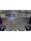 Захист двигуна, КПП до авто Ford Fiesta VIIІ EcoBoost 2017- V-1,0; 1,1 МКПП ( TM Kolchuga ) WhiteCover