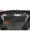 Захист двигуна, КПП до авто Ford Escape 2007-2012 V-3.0i Duratec; 2.5i; 2.5 hybrid (АКПП, 4х4, крім Ecoflex) (TM Kolchuga) ZiPoFlex