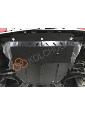 Захист двигуна, КПП до авто Ford Escape 2007-2012 V-3.0i Duratec; 2.5i; 2.5 hybrid АКПП/4х4/окрім Ecoflex ( TM Kolchuga ) WhiteCover