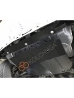 Захист двигуна, КПП до авто Ford Escape 2007-2012 V-3.0i Duratec; 2.5i; 2.5 hybrid (АКПП, 4х4, крім Ecoflex) (TM Kolchuga) ZiPoFlex