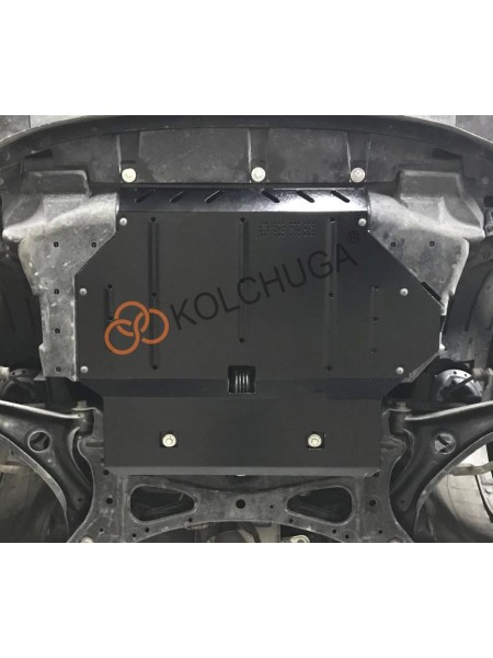 Захист двигуна, КПП до авто Honda Fit III (USA) 2013-2020 V-1,5і АКПП ( TM Kolchuga ) ALuOX