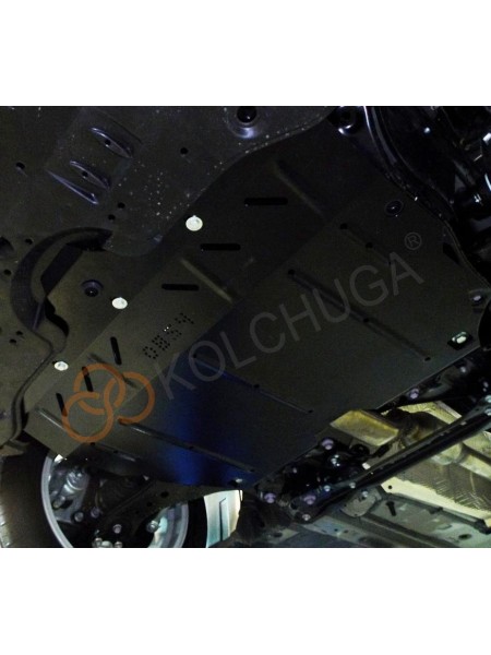 Захист двигуна, КПП до авто Toyota Camry XV70 2017- V-2,5i АКПП ( TM Kolchuga ) WhiteCover