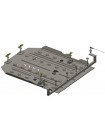 Захист КПП та РКПП для авто Toyota Land Cruiser Prado 120 2002-2009 V-3,0D (захищає тільки КПП та РКПП) ( TM Kolchuga )