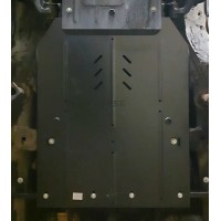 Захист КПП та РКПП для авто Toyota Land Cruiser Prado 120 2002-2009 V-3,0D (захищає тільки КПП та РКПП) ( TM Kolchuga )