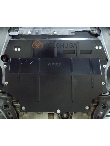 Захист двигуна, КПП до авто Volkswagen Passat B7 WeBasto 2010-2015 V-2,0ТDI АКПП ( TM Kolchuga ) WhiteCover